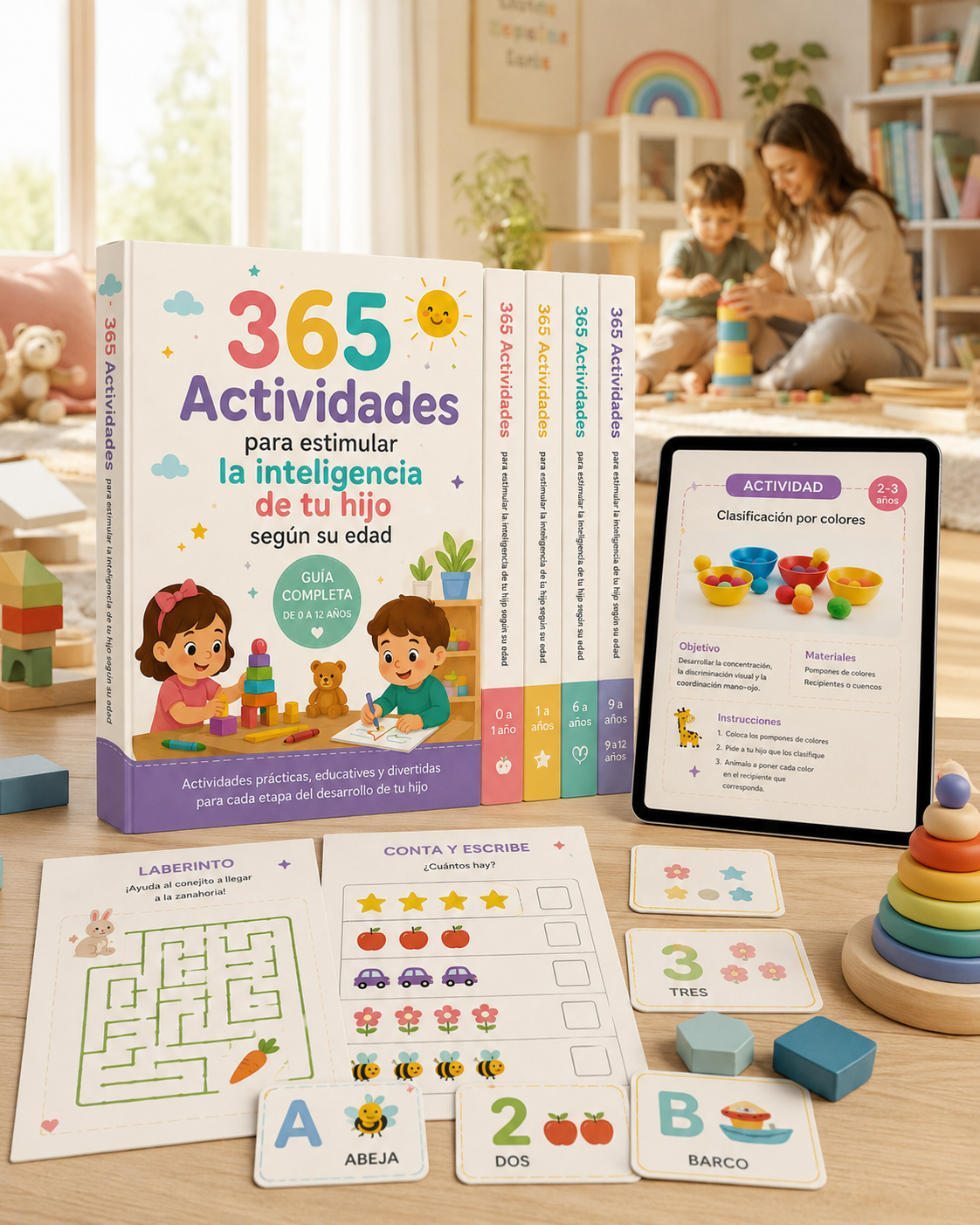 Ayudá a tu hijo a desarrollar su inteligencia mientras juega